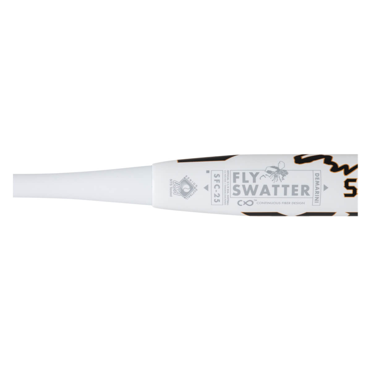 DeMarini Flyswatter 13" Midloaded Senior Slow Pitch Softball Bat: WBD2516010: Image #451579