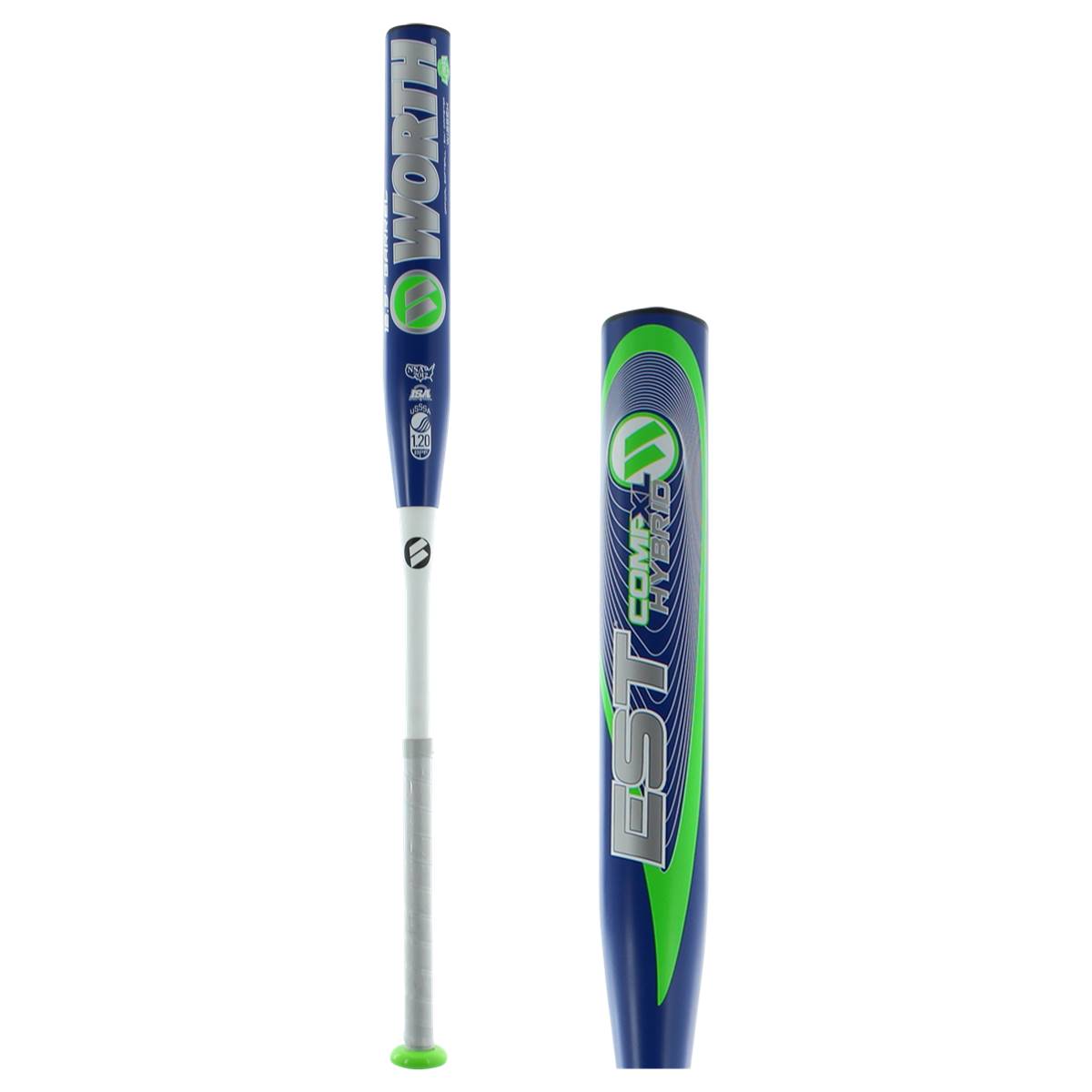 Worth EST Hybrid XL USSSA Slow Pitch Softball Bat W125EH