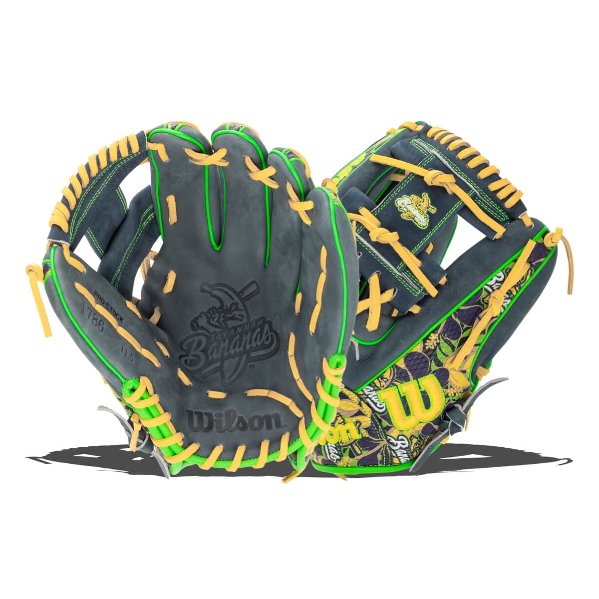 Wilson A2000 1786 Bananas Hawaiian 11.5" Baseball Glove: WBW102220115: Image #454182