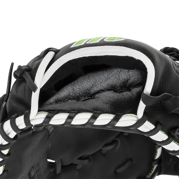 Marucci Krewe 12.5" Youth Baseball First Base Mitt: MFG3KR37S1-BK/NG: Image #445771