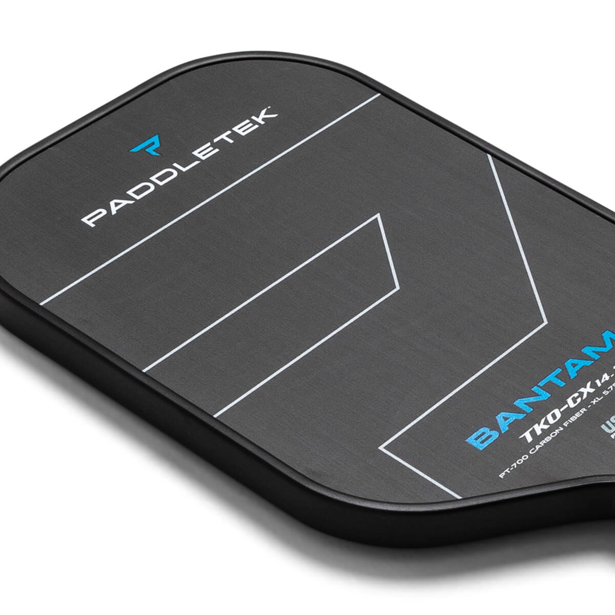 Paddletek Bantam TKO-CX 14.3mm Carbon Fiber Pickleball Paddle: Image #450893