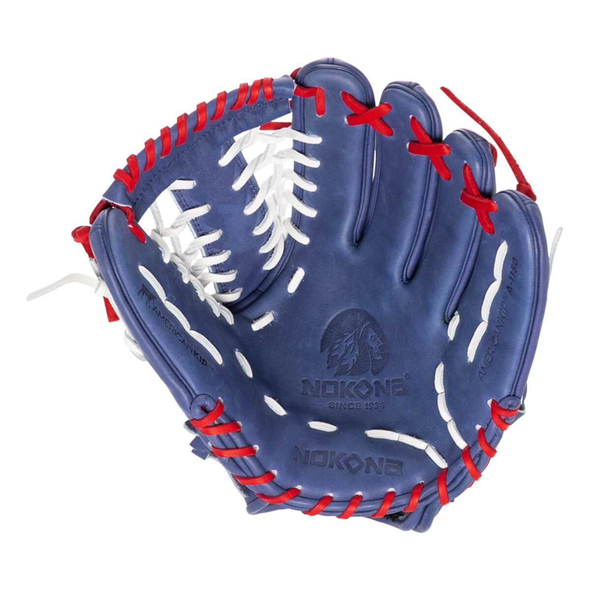 Nokona American Kip 11.5" Baseball Glove: A-V1150M-NV: Image #432554