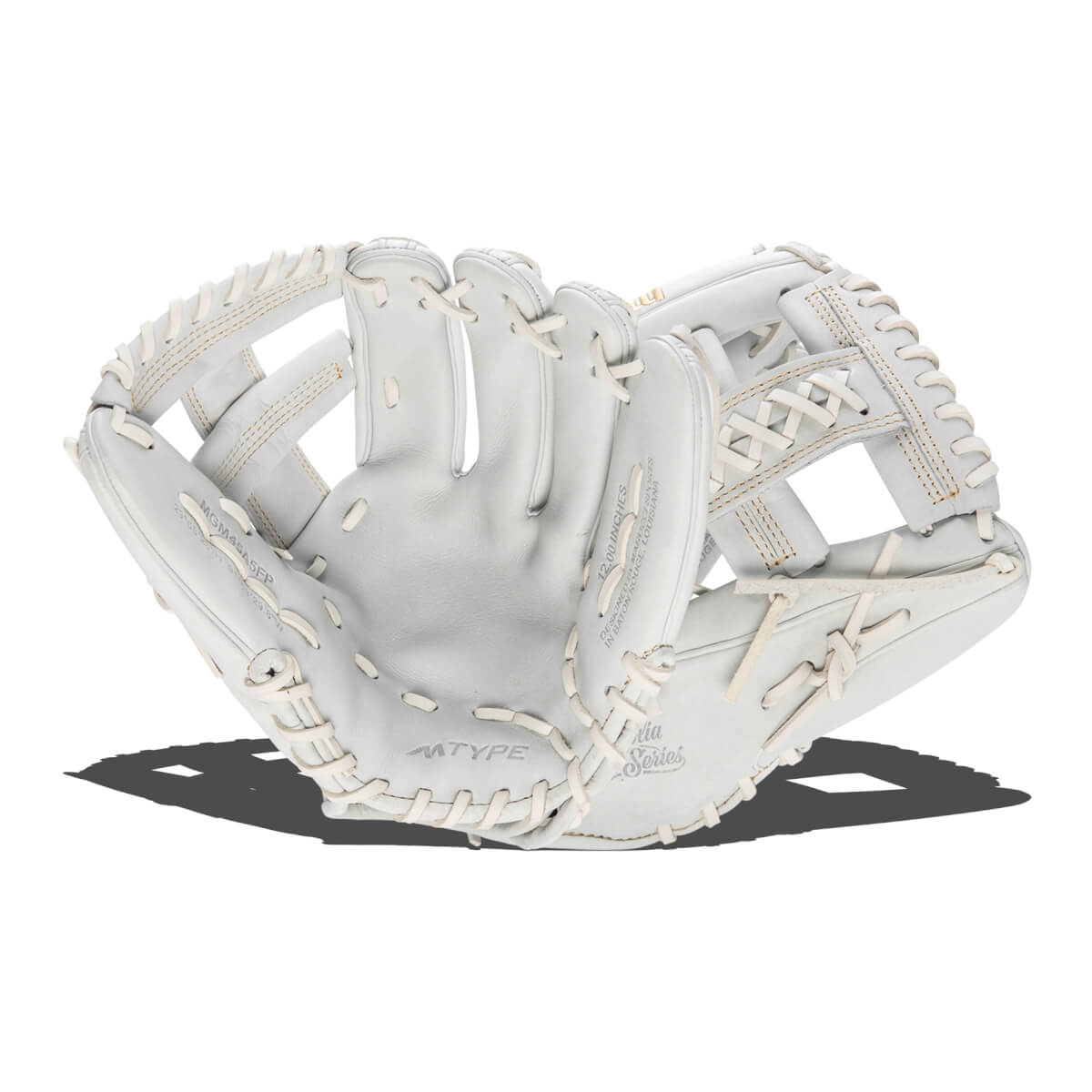 Marucci Magnolia 12" Fastpitch Softball Glove: MFGMGM45A5FP-W: Image #437184