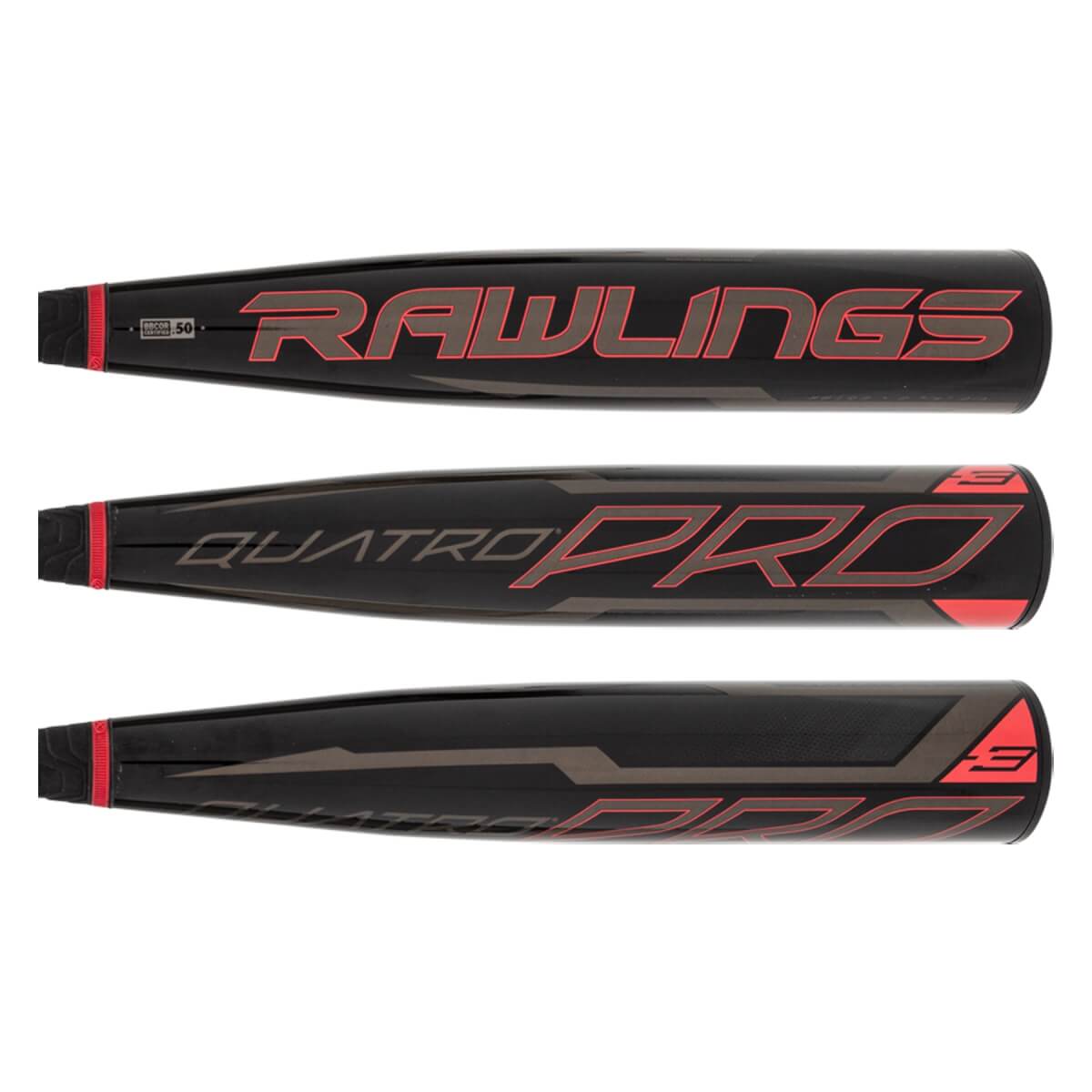 Rawlings Quatro Pro BBCOR Baseball Bat (BB1Q3)