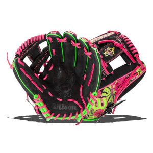 Wilson A2000 1786 Party Animals Hawaiian 11.5" Baseball Glove: WBW102221115: Image #454190