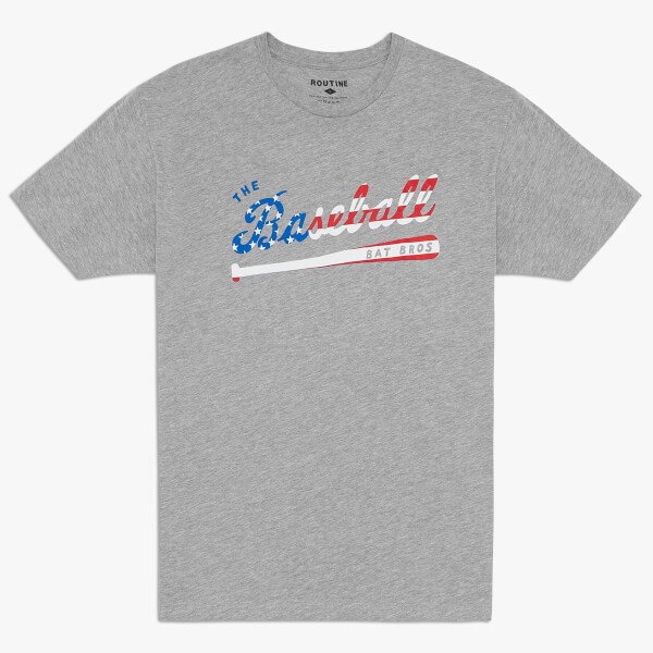 Baseball Bat Bros USA Logo Tee
