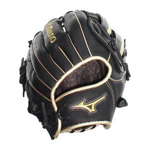 Mizuno MVP Prime SE 13'' Slow Pitch Softball Glove: GMVP1300PSES8 Black/Gold: Image #383249