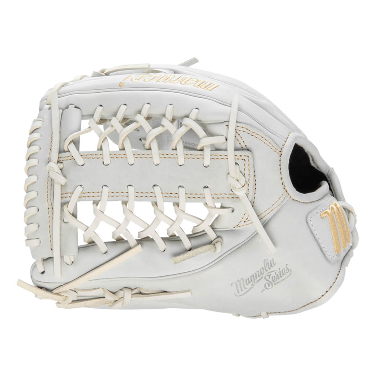 Marucci Magnolia 12.5" Fastpitch Softball Glove: MFGMGM97A6FP-W: Image #437122