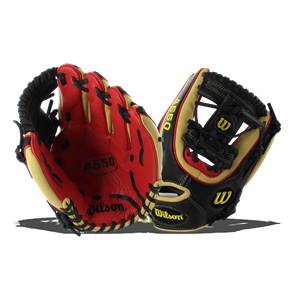 Wilson A550 Brandon Phillips Lil Dude 11.5" Youth Baseball Glove: WTA05RB16DI115: Image #316701