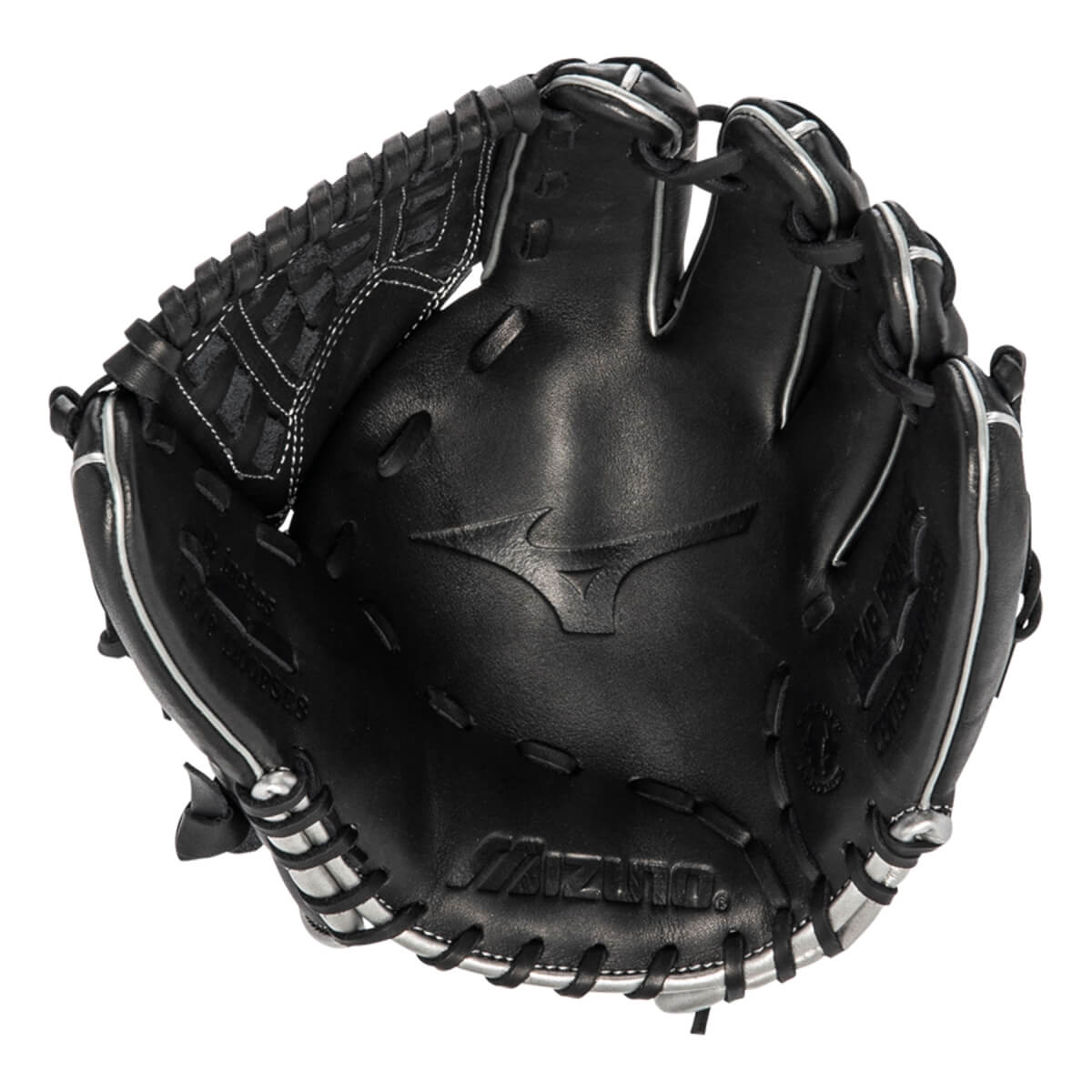 Mizuno MVP Prime SE 12'' Baseball Glove: GMVP1200PSE8 Black/Silver: Image #417950