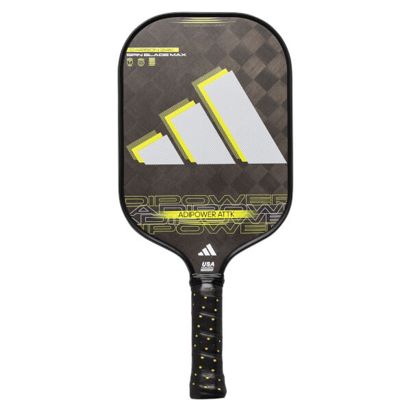 adidas ADIPOWER ATTK 3 Aluminized Carbon Pickleball Paddle: Image #443996