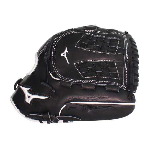 Mizuno Pro Select 12.5" Fastpitch Softball Glove: GPSF1250BK: Image #373157