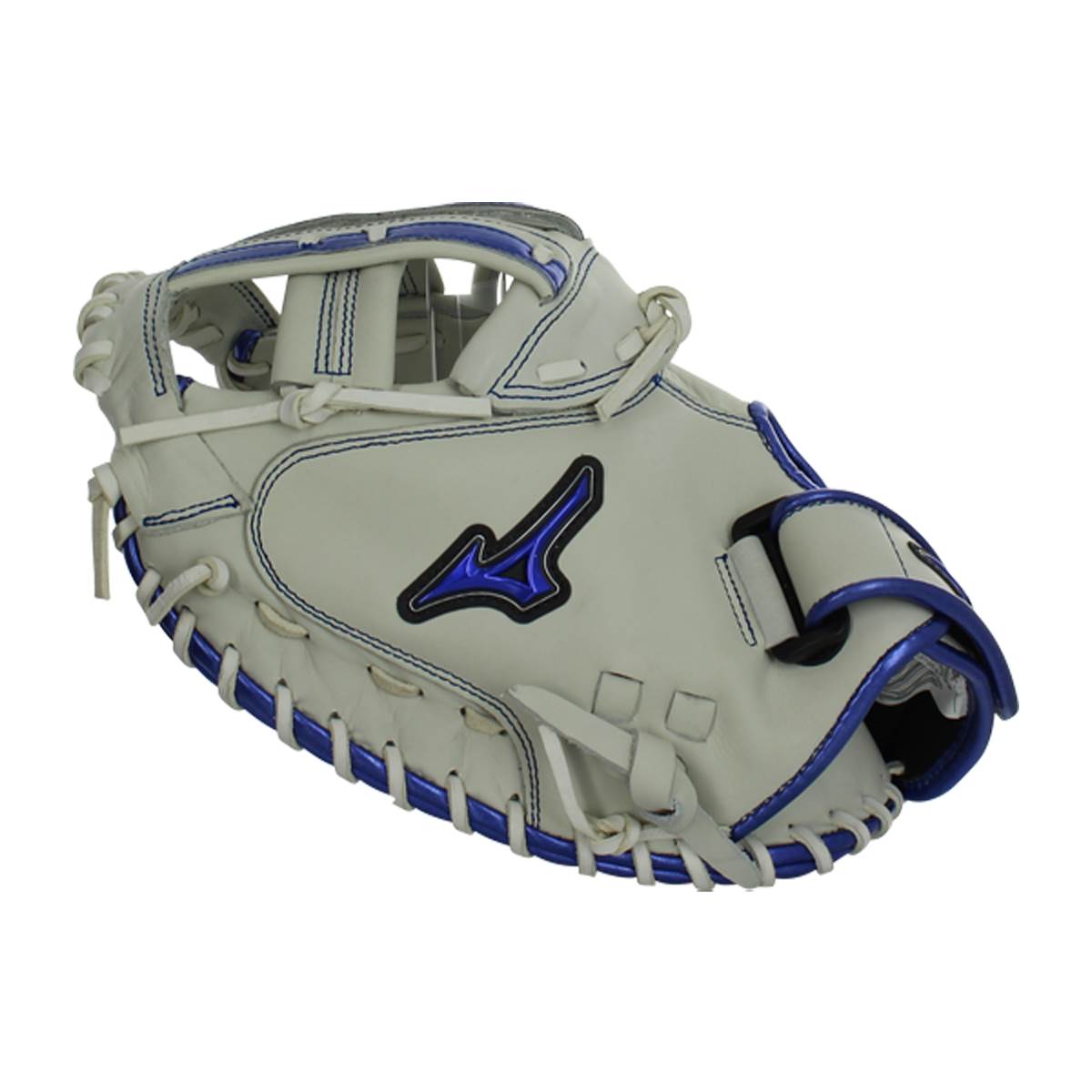 Mizuno MVP Prime SE 34'' Fastpitch Catcher's Mitt (GXS50PSE8 White/Royal)