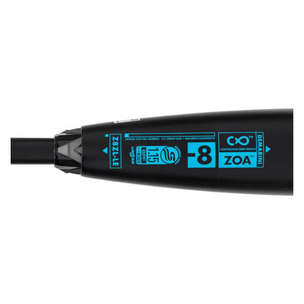 ZOA DeMarini Zoa Glitch -8 USSSA Baseball Bat (WBD2356010
