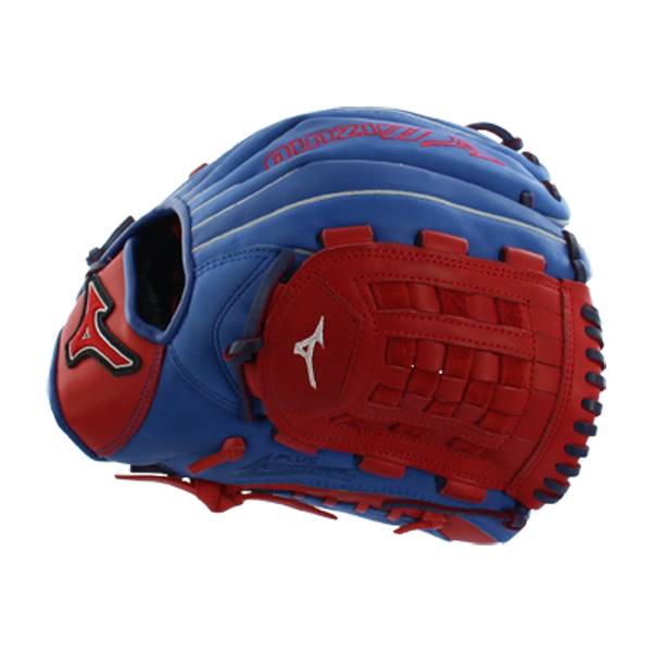 Mizuno MVP Prime SE Baseball Glove: GMVP1200PSE4- Royal/Red: Image #309048