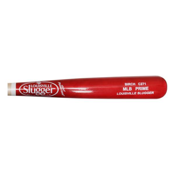 Louisville Slugger MLB Prime Birch C271 Wine/Natural High Gloss