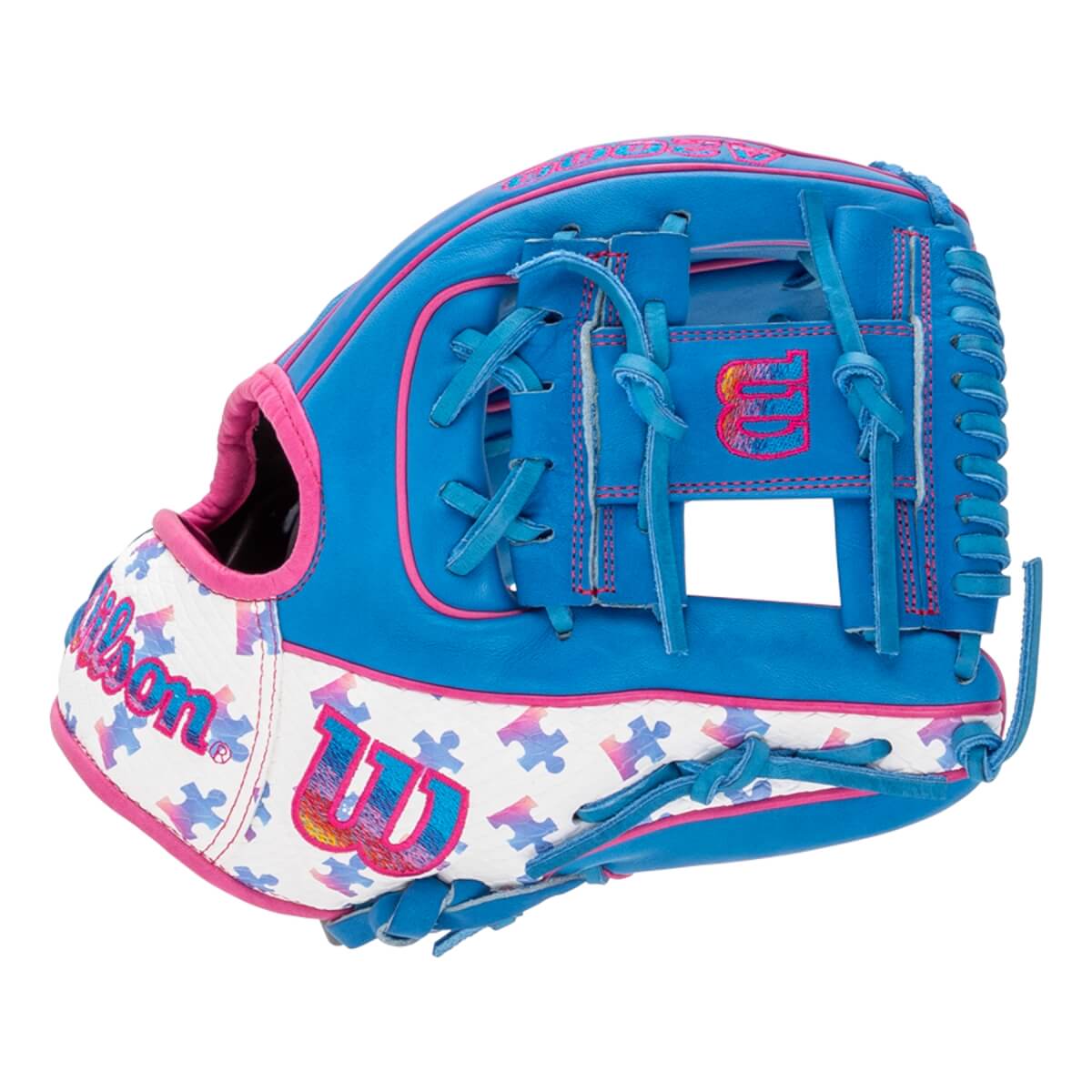 Wilson A2000 Autism Speaks SuperSnakeSkin 1786 11.5" Baseball Glove: WBW102103115: Image #452359