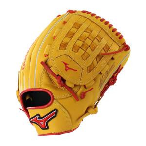 Mizuno MVP Prime SE 12" Baseball Glove: GMVP1200PSE6 Cork / Red: Image #314848