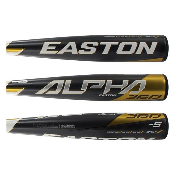Easton Alpha 360 -5 USA Baseball Bat: YBB20AL5 | JustBats.com