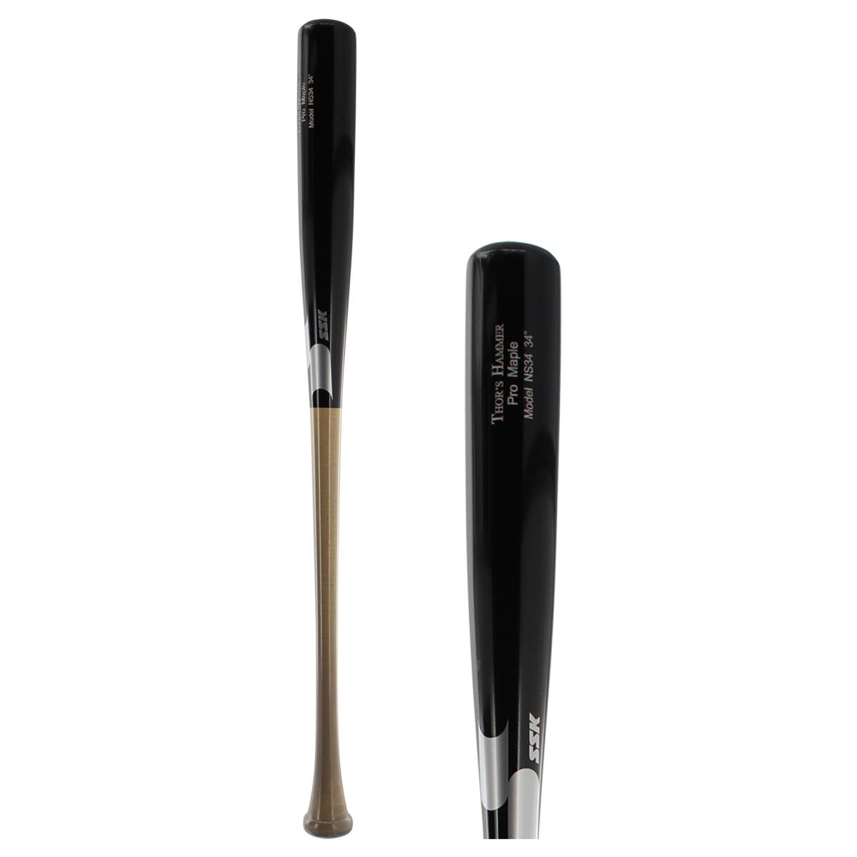SSK Thor's Hammer Pro Maple Wood Baseball Bat (NS34)