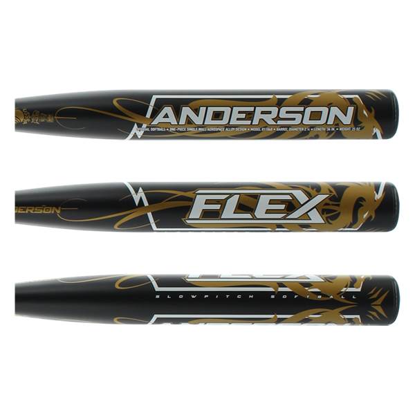 Anderson Flex Single Wall ASA/USSSA Slow Pitch Softball Bat SPFLX20