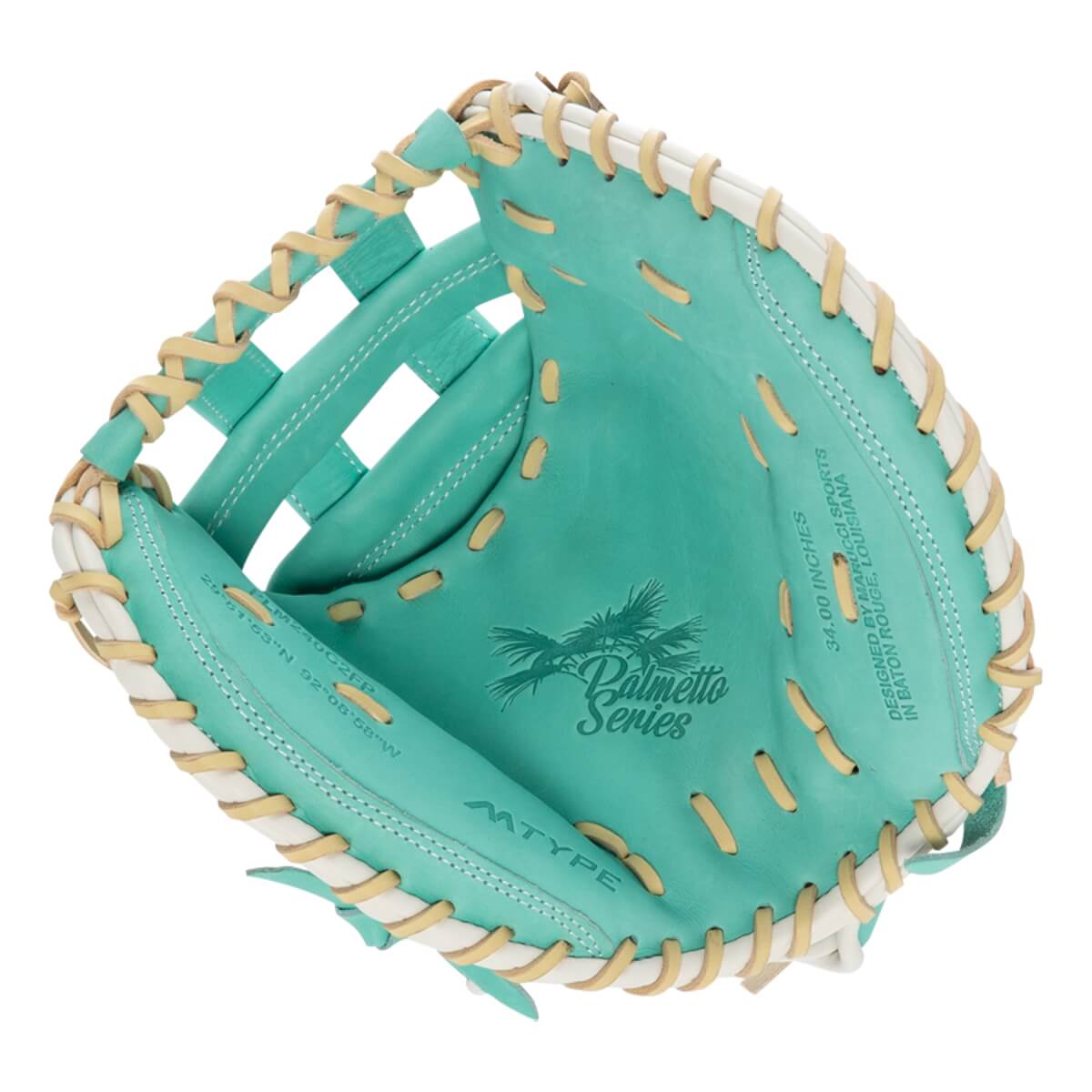 Marucci Palmetto 34" Fastpitch Softball Catcher's Mitt: MFGPLM240C2FP-MT/CM: Image #436700