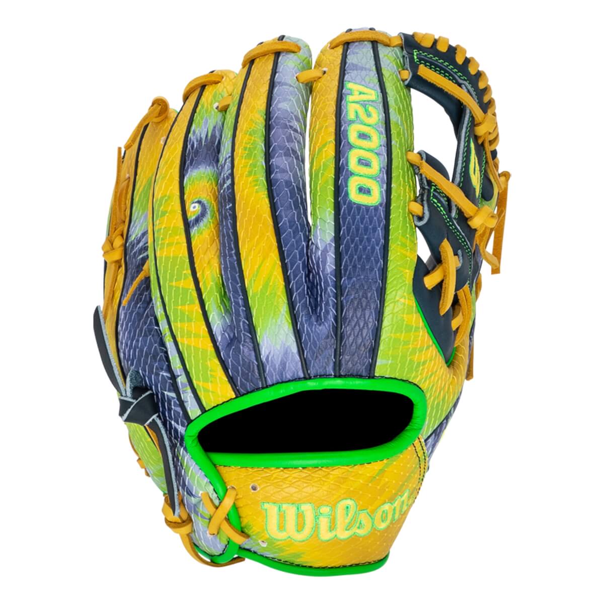 Wilson A2000 Super SnakeSkin 1786 Bananas Tie Dye 11.5