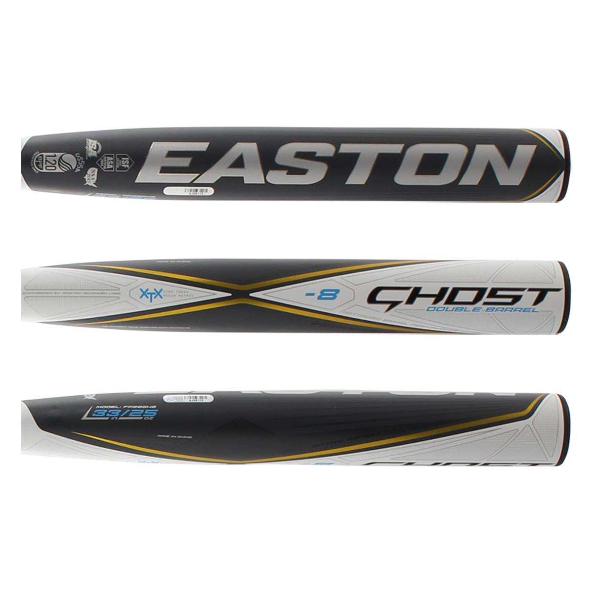 2020 Easton Ghost Double Barrel 8 Fastpitch Softball Bat (FP20GH8