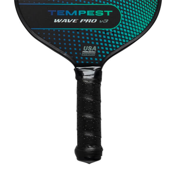 Paddletek Tempest Wave Pro V3 Middleweight Carbon Fiber Pickleball Paddle: Image #439201
