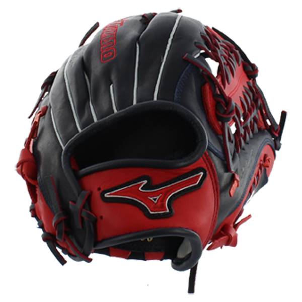 Mizuno MVP Prime SE Baseball Glove: GMVP1277PSE4- Navy/Red: Image #309086
