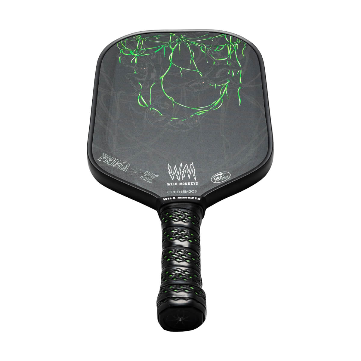 Wild Monkeys Prima 3K Carbon Fiber Pickleball Paddle: Image #431892