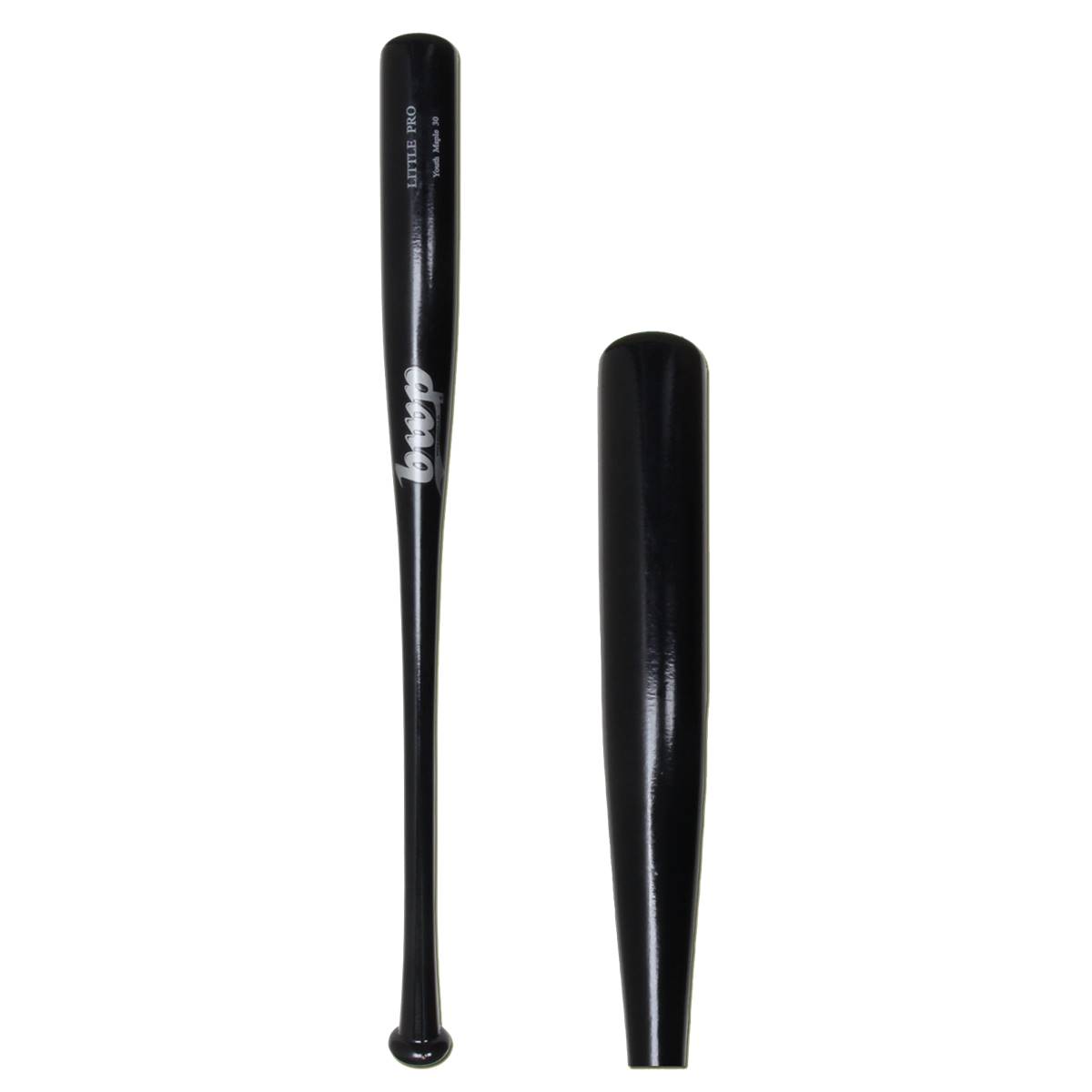 BWP Little Pro Maple Wood Youth Baseball Bat BWPLPM Black