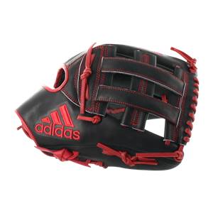 Adidas EQT 12.75" Baseball Glove: EQT1275H Black / Red: Image #313332