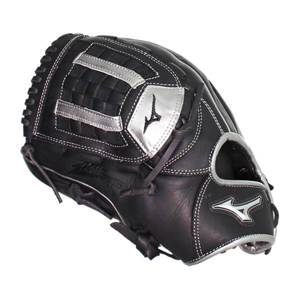 Mizuno MVP Prime SE 12'' Baseball Glove: GMVP1200PSE8  Black/Silver: Image #380272