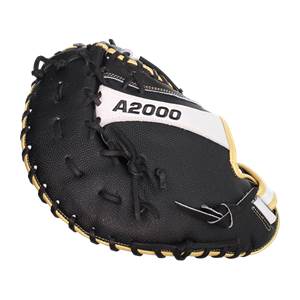 Wilson A2000 SuperSkin 12" Fastpitch Softball First Base Mitt: WTA20RF19FP1BSS: Image #387012