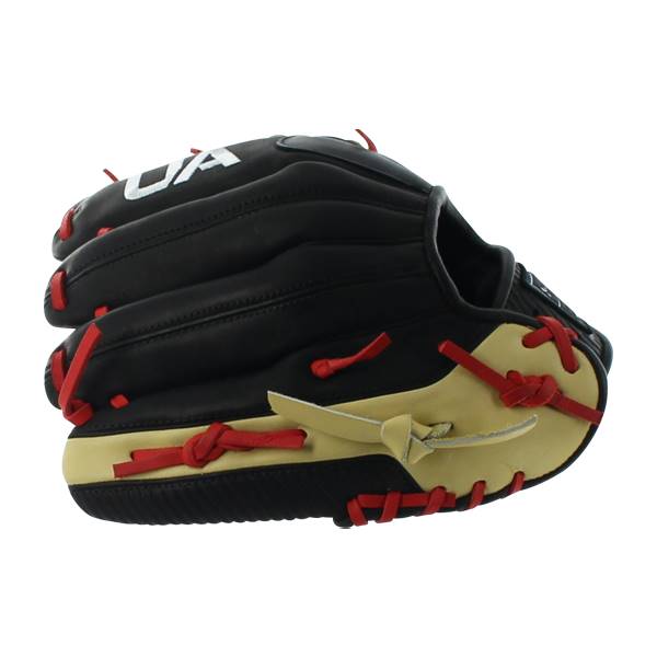 Under Armour Genuine Pro 11.5" Baseball Glove: UAFGGP-1150I Black | Cream | Red: Image #317522