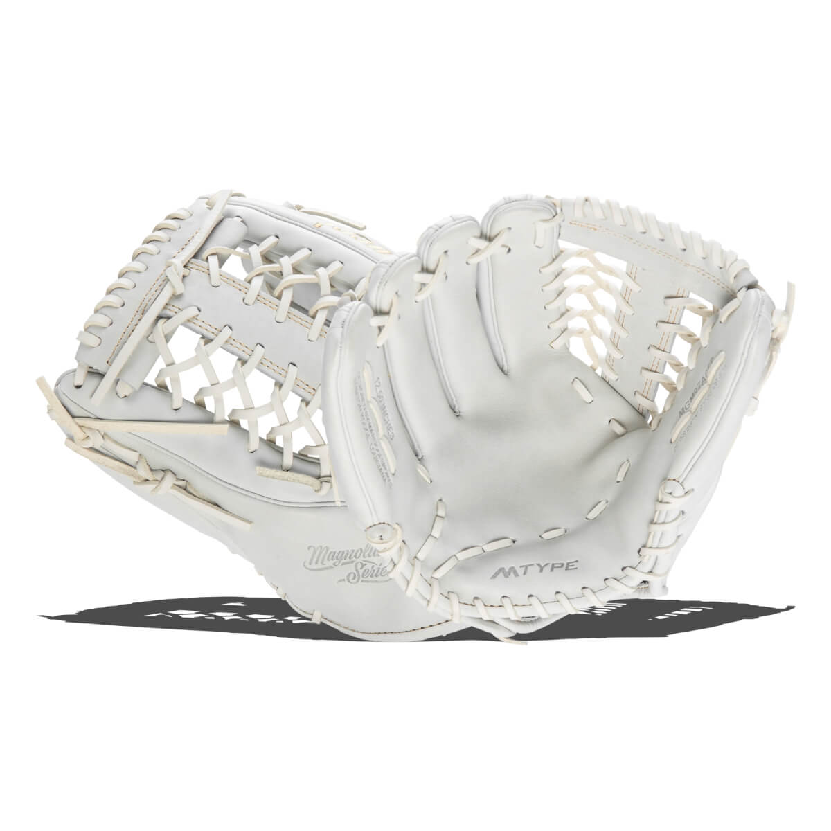 Marucci Magnolia 12.5" Fastpitch Softball Glove: MFGMGM97A6FP-W: Image #437119