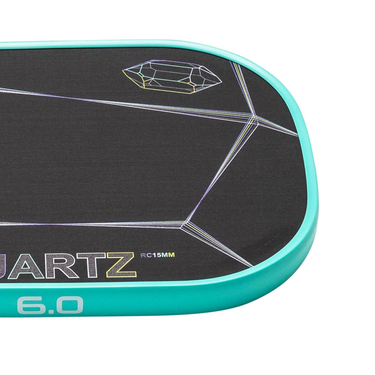 Six Zero Quartz 15mm Carbon Fiber Pickleball Paddle: Image #446488