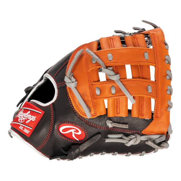 Rawlings R9 Contour Series 12 First Base Mitt: R9FMU-17BT