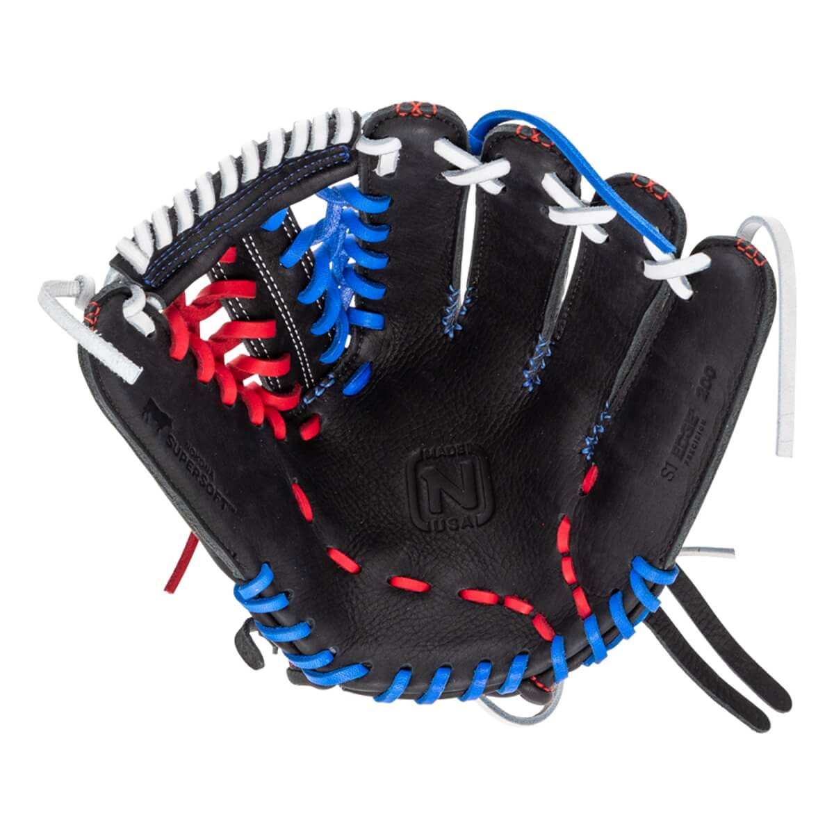 Nokona S1 All American 11.25" Youth Baseball Glove: S1EP200MBKPOP: Image #453610