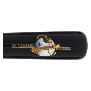 M^Powered Black Momba Bamboo Baseball Bat: BMMB: Image #419255