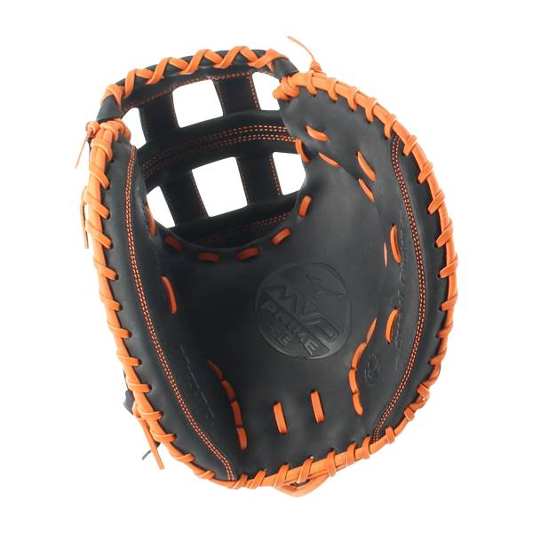Mizuno MVP Prime SE 34" Fastpitch Softball Catcher's Mitt: GXS50PSE6 Black / Orange: Image #315477