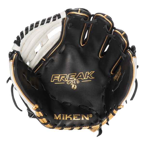 Miken Pro Series Freak Gold 13.5" Slow Pitch Softball Glove: PRO135-BWG: Image #421457