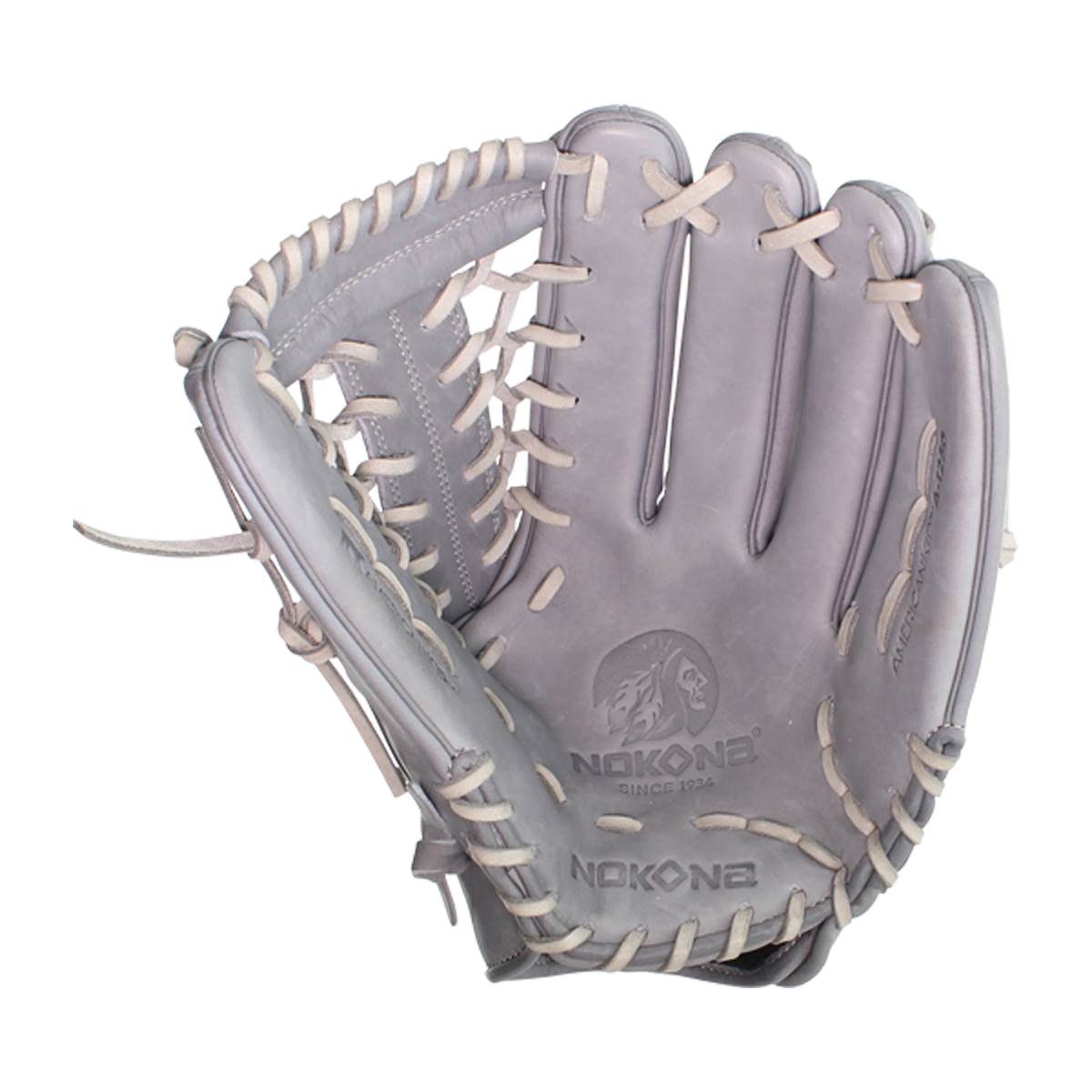 Nokona American Kip 12.5" Fastpitch Softball Glove: A-V1250MGR: Image #387427