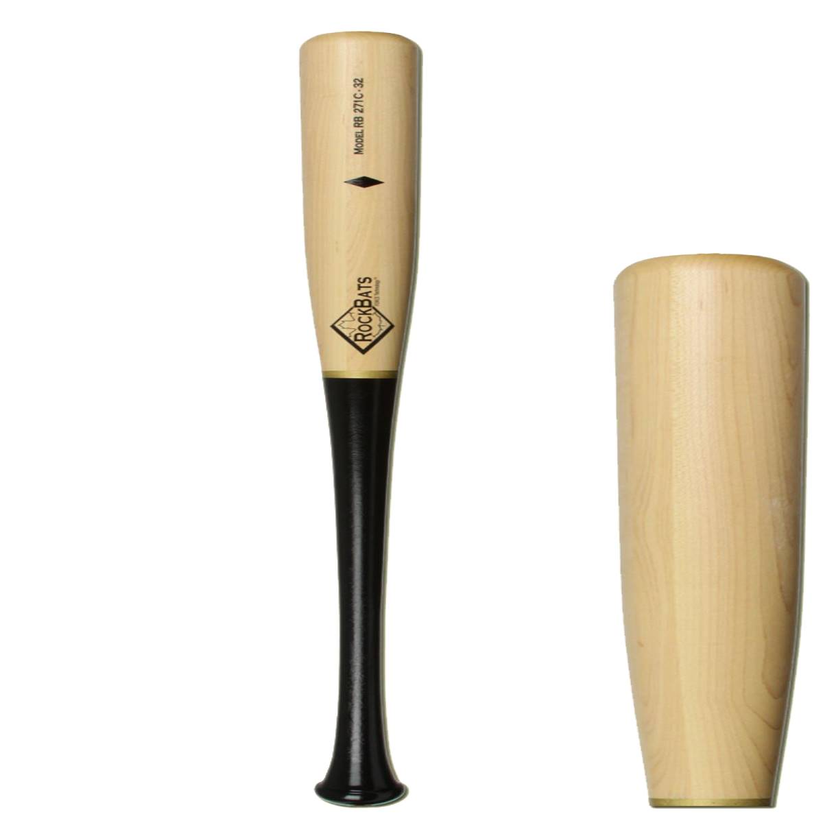 RockBats Composite Wood Baseball Bat RB271C Adult *Demo*