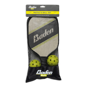Baden Wooden Paddle & Pickleball Starter Set: Image #436464