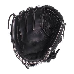 Mizuno MVP Prime SE 12'' Baseball Glove: GMVP1200PSE8  Black/Silver: Image #380271