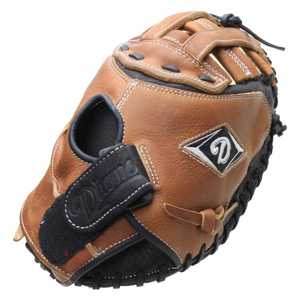Diamond Fastpitch Series F335 Brown Catcher's Mitt