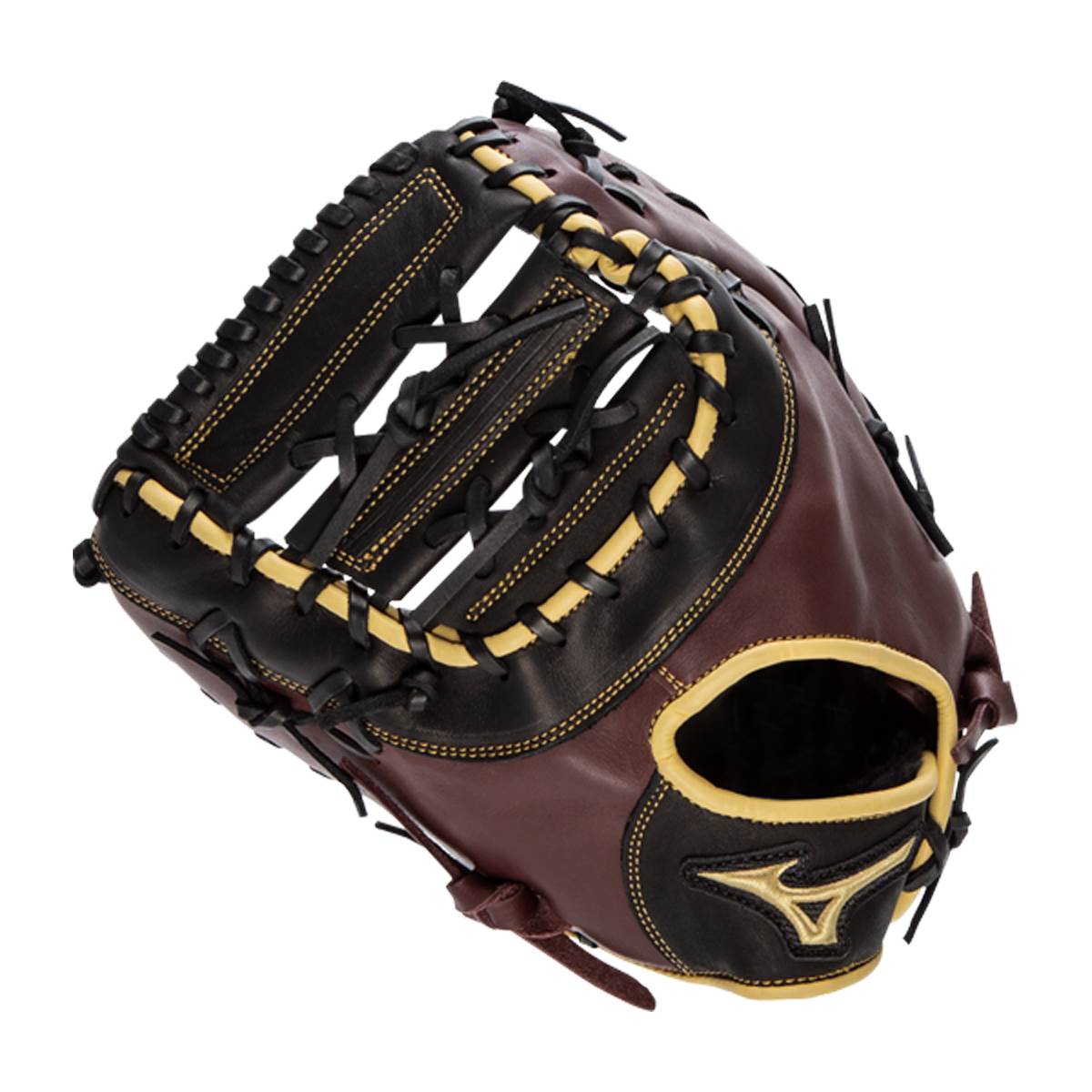 Mizuno MVP Prime 12.50'' First Base Mitt (GXF50B3BC Black/Cherry