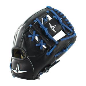 All Star System Seven 11.5" Baseball Glove: FGS7-IF Black / Royal: Image #317082